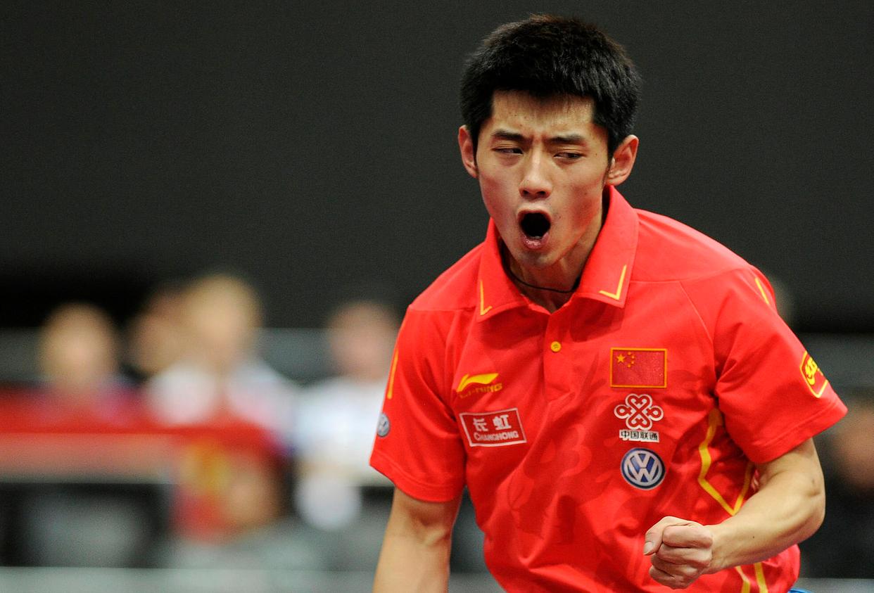 奥地利乒乓球队爆冷日本乒乓球队，张继科惊艳世界的简单介绍