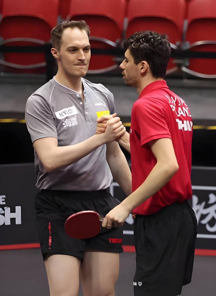 法国乒乓球队绝地反击瑞典乒乓球队，张本智和送出助攻