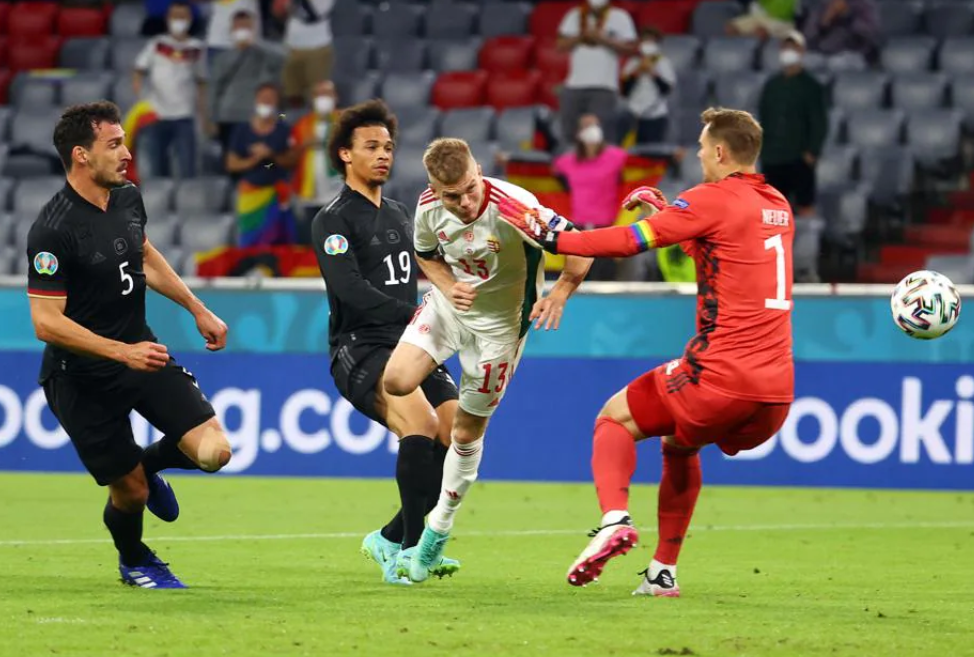 关于德国巧取晋级：匈牙利沉重滑败的信息