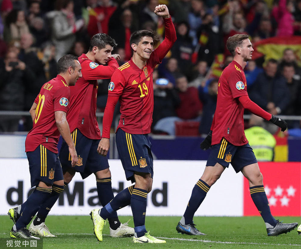 西班牙大胜罗马尼亚，提前锁定小组头名的简单介绍